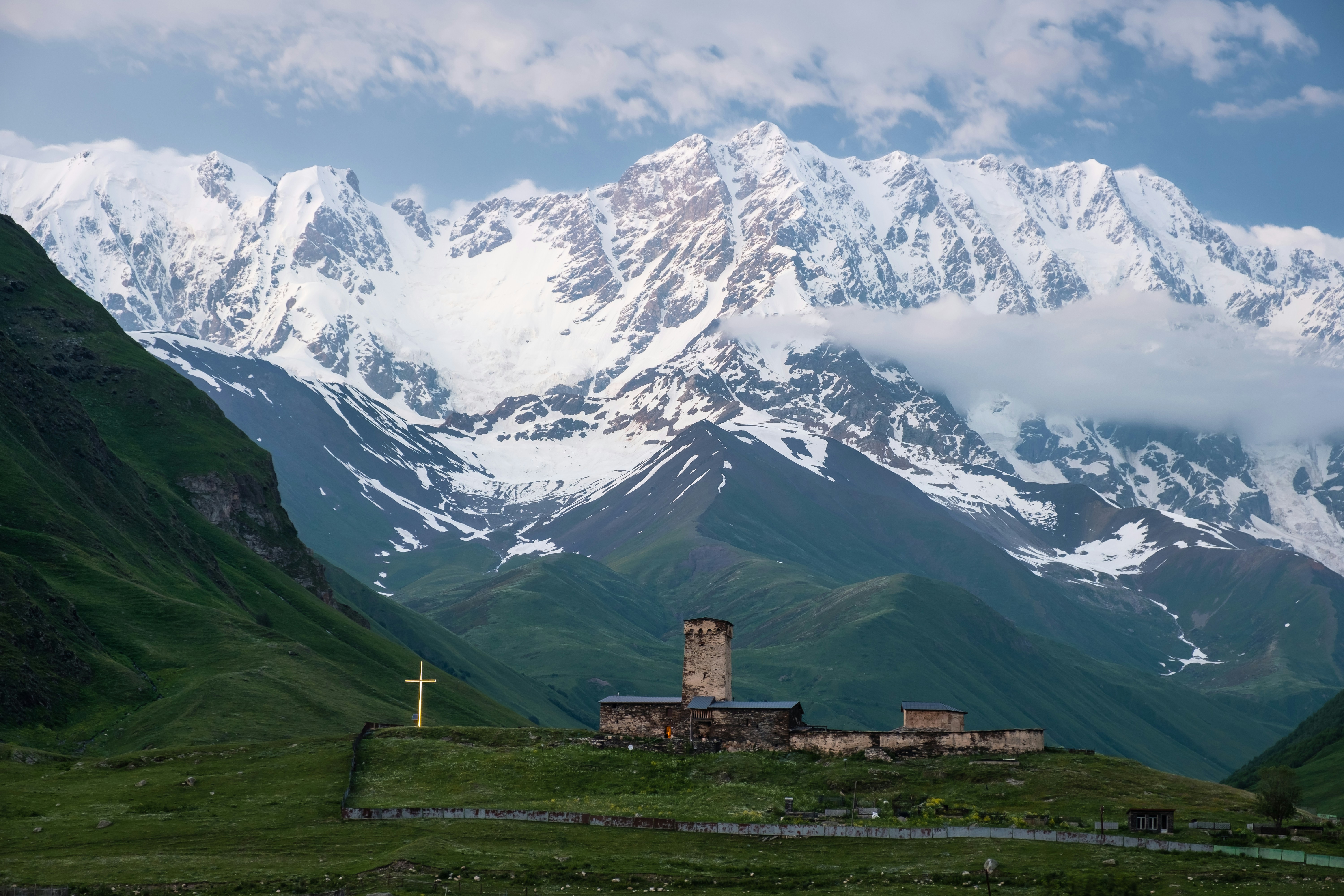 Ushguli Svaneti Georgia Mountains
