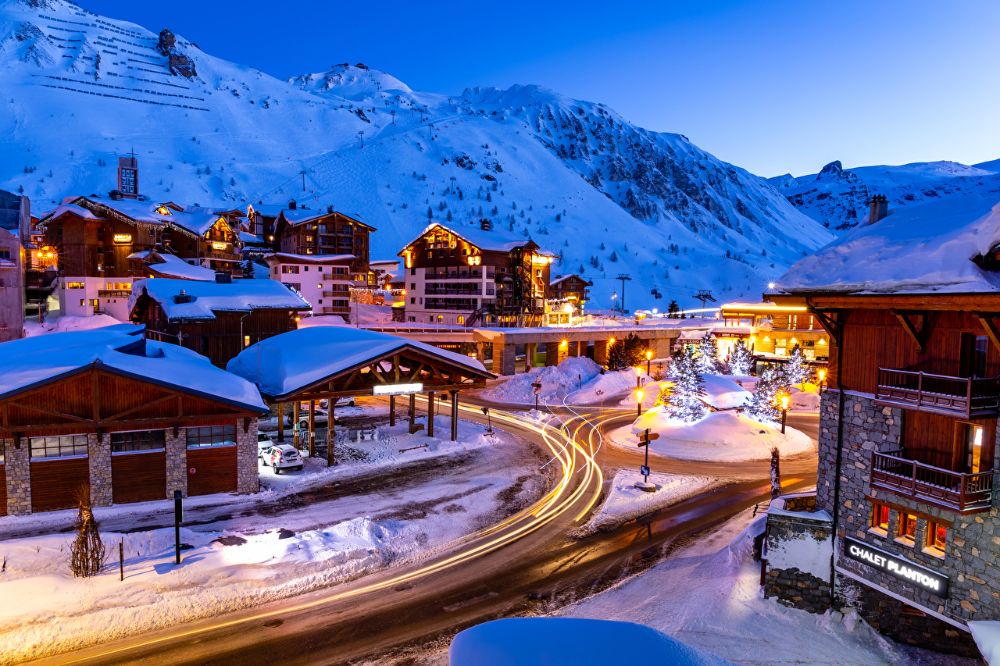 Gudauri Ski Resort Winter View Georgia